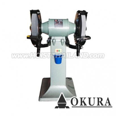 OK-SBG350 มอเตอร์หินไฟ (สีเขียว) 350 มม. (1750W/380V) OKURA