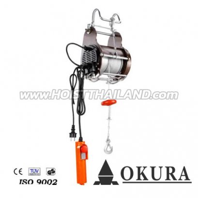 OWE400_SL รอกสลิงไฟฟ้า 200 กก. 1000W SINGLE-LINE ELECTRIC HOISTS OWE SERIES