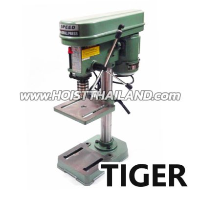 T-13 แท่นเจาะ (แท่นสว่าน) 1/2 นิ้ว 250W ดอกสว่าน 13 มม. 5 สปีด พร้อมมอเตอร์ในตัว TIGER