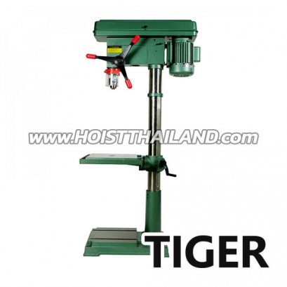 T-25H แท่นเจาะ (แท่นสว่าน) 1 นิ้ว 1500W/380V ดอกสว่าน 25 มม. 12 สปีด แกนเตเปอร์ MT3 รุ่นงานหนัก TIGER