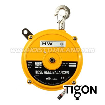 HW-0 รอกสปริงแบบสายลม ความสามารถยก 0.5-1.5 กก. ขนาดสายลม 6.5/10 มม. "TIGON" มาตรฐานสากลจากประเทศเกาหลี