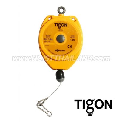 NTW-1R รอกสปริงแบบ RETRACTOR ยกได้ 0.5-1.0 กก. "TIGON" มาตรฐานสากลจากประเทศเกาหลี