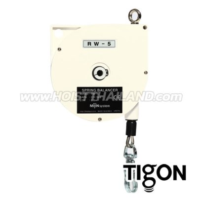 RW-5 รอกสปริงแบบ RETRACTOR ยกได้ 2.5-5.0 กก. "TIGON" มาตรฐานสากลจากประเทศเกาหลี