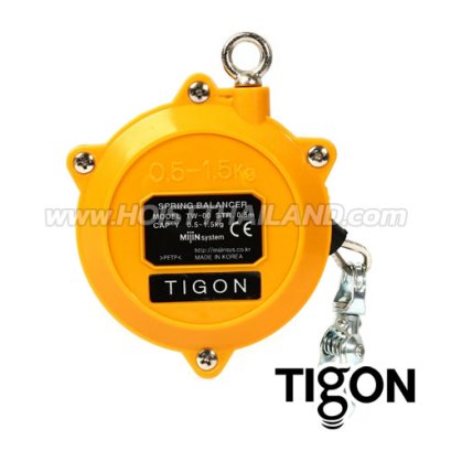 TW-00 รอกแขวนแบบสปริง ยกได้ 0.5-1.5 กก. ระยะยก 0.5 ม. "TIGON" มาตรฐานสากลจากประเทศเกาหลี
