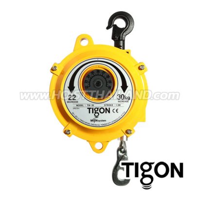 TW-30 รอกแขวนแบบสปริง ยกได้ 22.0-30.0 กก. ระยะยก 1.5 ม. "TIGON" มาตรฐานสากลจากประเทศเกาหลี