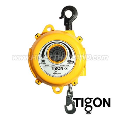 TW-40 รอกแขวนแบบสปริง ยกได้ 30.0-40.0 กก. ระยะยก 1.5 ม. "TIGON" มาตรฐานสากลจากประเทศเกาหลี