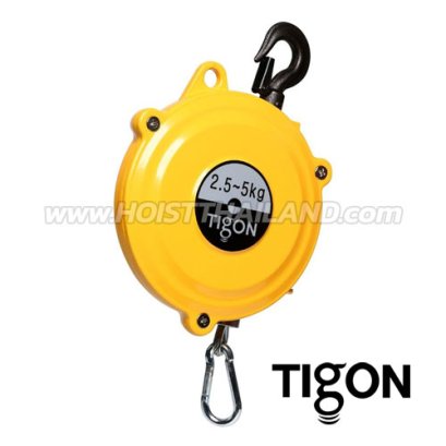 TW-5 รอกแขวนแบบสปริง ยกได้ 2.5-5.0 กก. ระยะยก 1.3 ม. "TIGON" มาตรฐานสากลจากประเทศเกาหลี