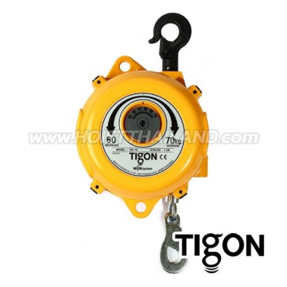TW-70 รอกแขวนแบบสปริง ยกได้ 60.0-70.0 กก. ระยะยก 1.5 ม. "TIGON" มาตรฐานสากลจากประเทศเกาหลี