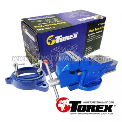 TPQ-TRBVFB8 + TPQ-TRBSWV8 ชุดปากกาจับชิ้นงาน 200 มม. (8") พร้อมฐานหมุน TOREX