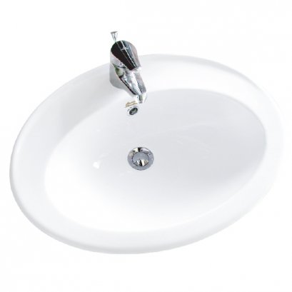 TF-0477-WT อ่างล้างหน้า แบบฝังบนเคาน์เตอร์ รุ่น CEROS