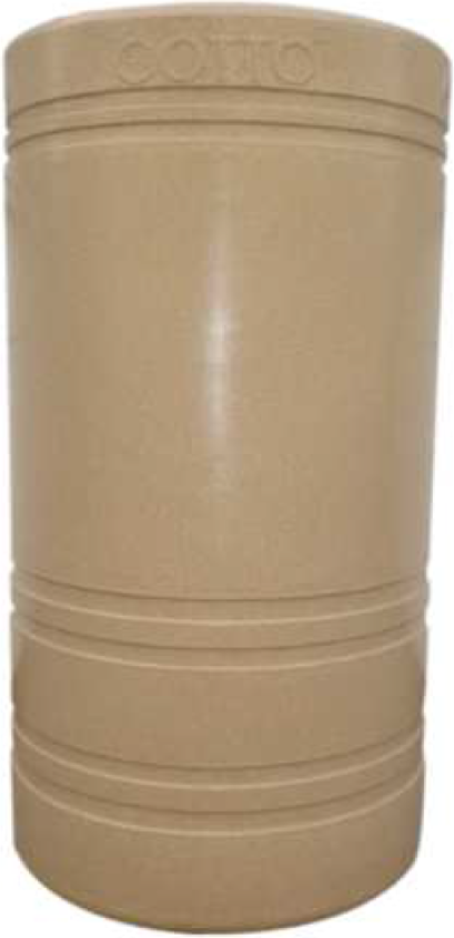 CA2000E2#SS สีแซนสโตน ถังเก็บน้ำบนดิน ขนาด 2000 ลิตร รุ่น CLASSIC (ยกเลิกการขาย)