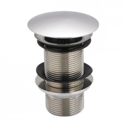 A-8009 สะดืออ่างล้างหน้าแบบกด (ไม่มีรูน้ำล้น)