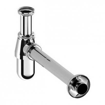 A-8107-DIY ท่อน้ำทิ้งอ่างล้างหน้าแบบกระปุก ยาว 25 cm