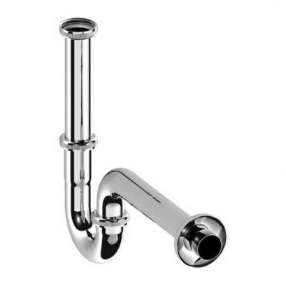 A-8108-DIY ท่อน้ำทิ้งอ่างล้างหน้าแบบ P-Trap ยาว 40 cm