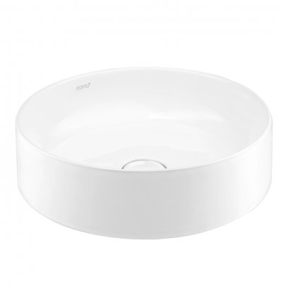 C00340(MWH) อ่างล้างหน้า แบบวางบนเคาน์เตอร์ รุ่น SENSATION ROUND สี MATTE WHITE