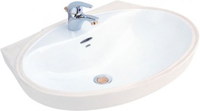 C016 อ่างล้างหน้า แบบฝังใต้เคาน์เตอร์ รุ่น CYNDY