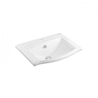 C05897 อ่างล้างหน้าฝังบนเคาน์เตอร์ รุ่น Classique (Hyg.)