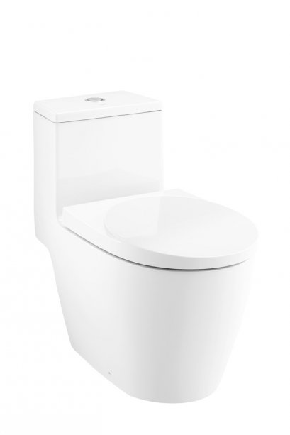 C100207 สุขภัณฑ์ แบบชิ้นเดียว 3/4.5 ลิตร รุ่น OVAL