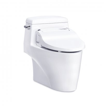 C10527(CV1) สุขภัณฑ์ชิ้นเดียว ใช้น้ำ 6 L รุ่น Grand Riviera พร้อม C9201 ฝารองนั่งอเนกประสงค์ (ใช้ไฟฟ้า) รุ่น Convenic (ยกเลิกการขาย)