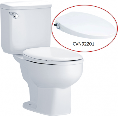 C1163(CN1) สุขภัณฑ์ แบบสองชิ้น 6 ลิตร รุ่น VANDORIA+CVN92201