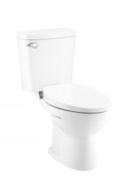 C13444(CN1) สุขภัณฑ์สองชิ้น รุ่น บูม พร้อมฝารองนั่งแบบไม่ใช้ไฟฟ้า รุ่น CVN92201