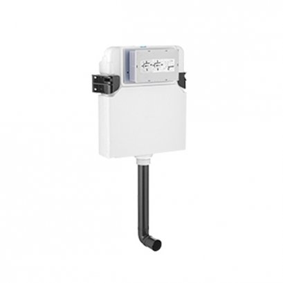 C962000 หม้อน้ำซ่อนผนังพร้อมอุปกรณ์(ไม่มีเฟรม) แบบกดหน้า 3/4.5L