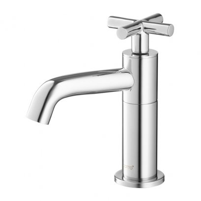 CT1262C51N(HM) ก๊อกเดี่ยวอ่างล้างหน้าแบบมือหมุน รุ่น Geo