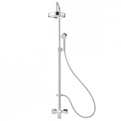 CT2149WS ก๊อกผสมยืนอาบ พร้อมฝักบัวสายอ่อนและฝักบัวก้านแข็ง รุ่น Scirocco