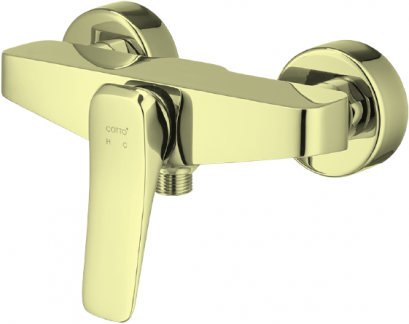 CT2306A#GR2 ก๊อกผสมยืนอาบน้ำแบบก้านโยก(สีทอง) รุ่น X-POSH