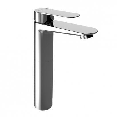 CT2402AY ก๊อกผสมอ่างล้างหน้าทรงสูงแบบก้านโยก พร้อมสะดือแบบกด รุ่น Waltz