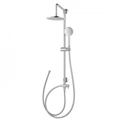 CT623S ชุดฝักบัวสายอ่อน 1 FN. และฝักบัวก้านแข็งขนาด 8ิ นิ้วพร้อมวาล์วเปลี่ยนทิศทางน้ำและสายน้ำดียาว1 ม.