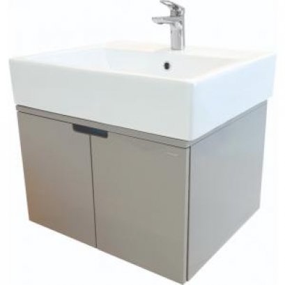 LBAT601PG ตู้เก็บของพร้อมอ่างล้างหน้าแบบแขวนผนัง_(ยกเลิกการผลิต)