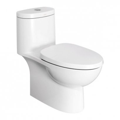 TF-2024SC-WT-0 สุขภัณฑ์ชิ้นเดียว ใช้น้ำ 3/4.5 L พร้อมฝารองนั่ง Soft Close รุ่น New Codie II