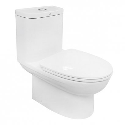 TF-2531SC-WT-0 สุขภัณฑ์ชิ้นเดียว ใช้น้ำ 3/4.2 L พร้อมฝารองนั่ง Soft Close รุ่น Neo Modern
