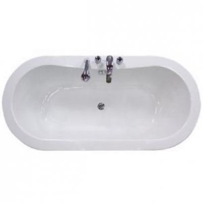 TF-70060-WTA อ่างอาบน้ำธรรมดา+หมอน รุ่น ACACIA