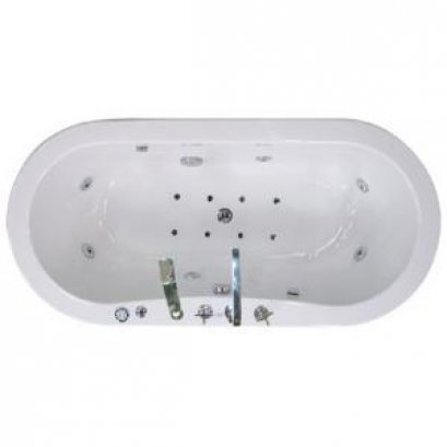 TF-70062100-WTA อ่างอาบน้ำวน+อัดอากาศ+หมอน รุ่น ACACIA