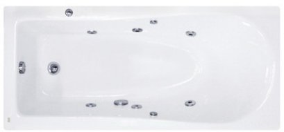 TF-70091100-WTA อ่างอาบน้ำวน+หมอน รุ่น TONIC