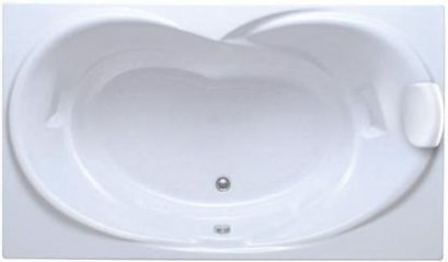 TF-7180-WT อ่างอาบน้ำธรรมดา+หมอน รุ่น SAVONA