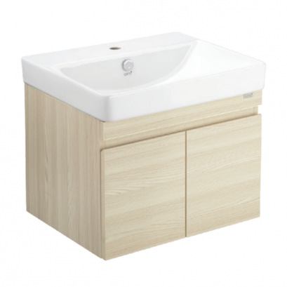 VP0006P2 ตู้เก็บของใต้อ่างล้างหน้าแบบแขวนผนัง สี Sandy Maple