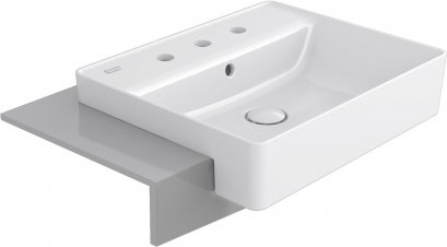 WP-F419T8-WT อ่างล้างหน้า แบบฝังครึ่งเคาน์เตอร์ รุ่น ACACIA SUPASLEEK