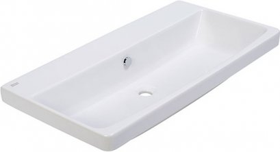 WP-F521-WT อ่างล้างหน้า แบบฝังบนเคาน์เตอร์ รุ่น FECILITY