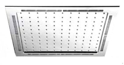 Z12 ฝักบัวพร้อม LED 1 ฟังก์ชั่น ขนาด 12X12 นิ้ว ชนิดฝั่งเพดาน