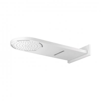 Z23#WH ฝักบัวก้านแข็งพร้อม Led 2 ฟังก์ชั่น(สีขาว)