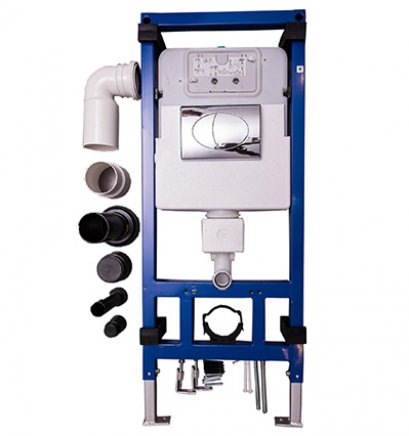 VP-G30041 แทงค์ผังกำแพง 3/4.5 ลิตร แบบกดด้านหน้า