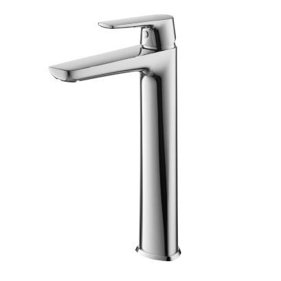 CT2342AY ก๊อกผสมอ่างล้างหน้า (ทรงสูง) พร้อมสายน้ำดี รุ่น STELLA ( CHROME )