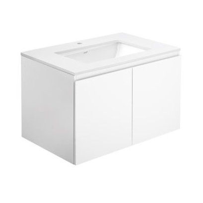 V0511WH ตู้เก็บของใต้อ่างล้างหน้าแบบแขวนผนัง สำหรับอ่าง C05117