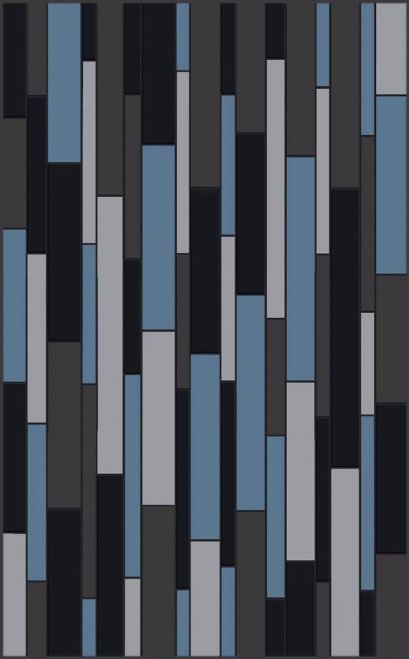 กระเบื้อง FA-N 10X16 แก้วผลึก-เงิน (A)