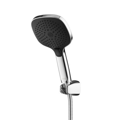 ZH025(HM) ฝักบัวพร้อมสาย 3 ฟังก์ชั่น (สีโครเมี่ยม) รุ่น SERENITY