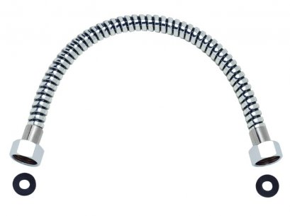 P330L150#CR(HM) สายน้ำดีอ่างล้างหน้า โครเมี่ยม ความ ยาว 1.5 เมตร