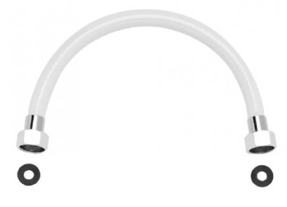 P330L150#WH(HM) สายน้ำดีอ่างล้างหน้า สีขาว ความยาว 1.5 เมตร